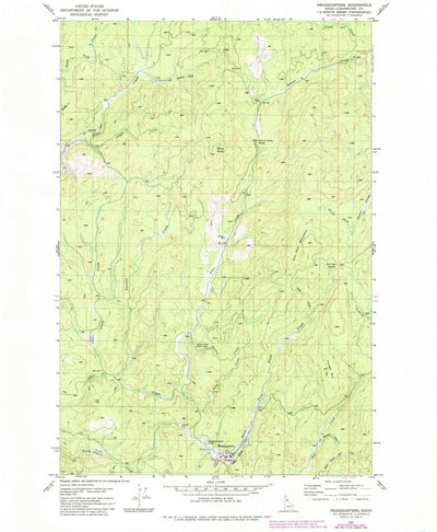 United States Geological Survey Headquarters, ID (1981, 24000-Scale) digital map