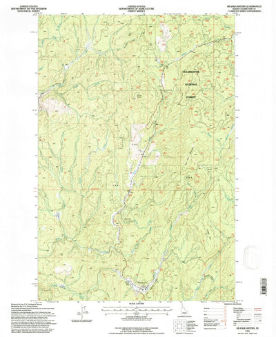 United States Geological Survey Headquarters, ID (1994, 24000-Scale) digital map