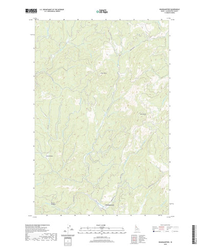 United States Geological Survey Headquarters, ID (2020, 24000-Scale) digital map