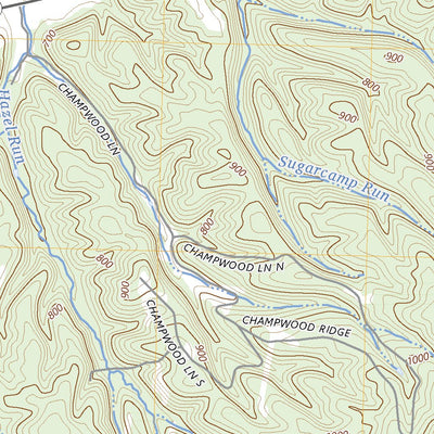 United States Geological Survey Headsville, WV (2023, 24000-Scale) digital map
