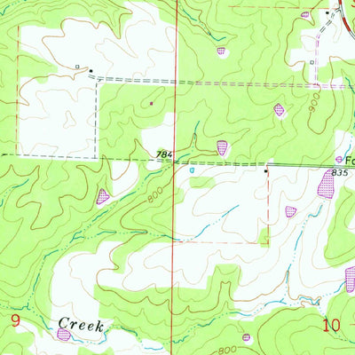 United States Geological Survey Heafer, AR (1963, 24000-Scale) digital map
