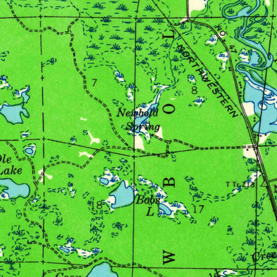 United States Geological Survey Heafford Junct, WI (1939, 48000-Scale) digital map