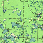 United States Geological Survey Heafford Junct, WI (1942, 48000-Scale) digital map