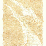 United States Geological Survey Healdsburg, CA (1933, 48000-Scale) digital map