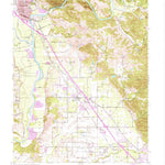 United States Geological Survey Healdsburg, CA (1955, 24000-Scale) digital map