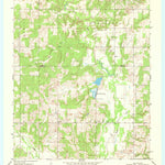 United States Geological Survey Healdton SE, OK (1969, 24000-Scale) digital map