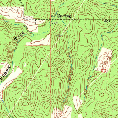 United States Geological Survey Healdton SE, OK (1969, 24000-Scale) digital map