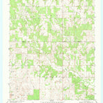 United States Geological Survey Healdton SW, OK (1969, 24000-Scale) digital map