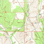 United States Geological Survey Healdton SW, OK (1969, 24000-Scale) digital map