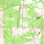 United States Geological Survey Healdton SW, OK (1969, 24000-Scale) digital map