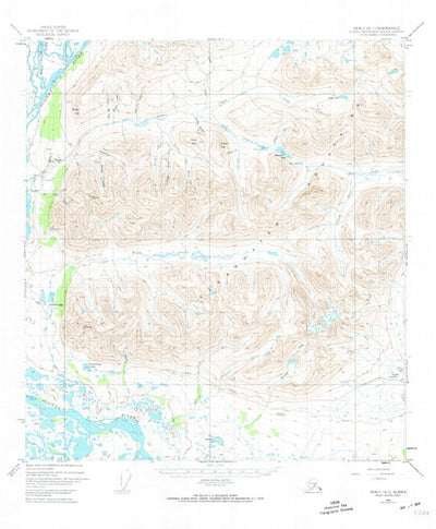 United States Geological Survey Healy A-1, AK (1949, 63360-Scale) digital map