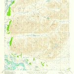 United States Geological Survey Healy A-1, AK (1952, 63360-Scale) digital map
