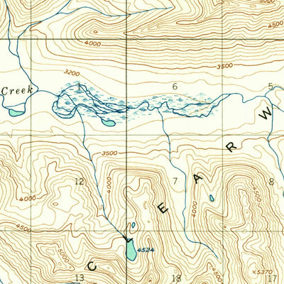 United States Geological Survey Healy A-1, AK (1952, 63360-Scale) digital map