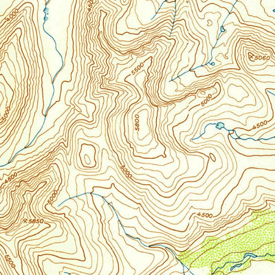 United States Geological Survey Healy A-3, AK (1952, 63360-Scale) digital map