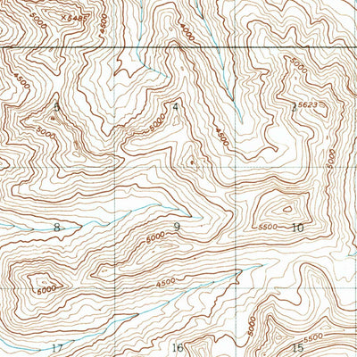 United States Geological Survey Healy A-4, AK (1950, 63360-Scale) digital map