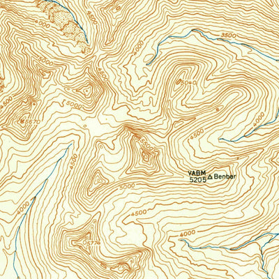 United States Geological Survey Healy A-5, AK (1952, 63360-Scale) digital map