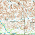 United States Geological Survey Healy, AK (1956, 250000-Scale) digital map