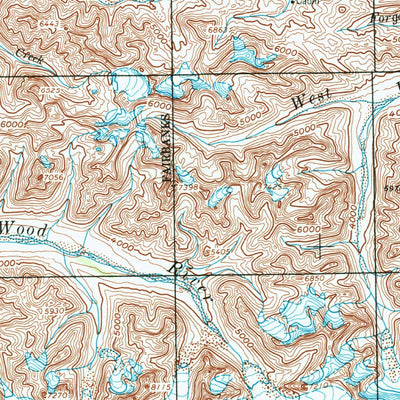United States Geological Survey Healy, AK (1956, 250000-Scale) digital map