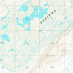 United States Geological Survey Healy B-1, AK (1950, 63360-Scale) digital map