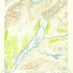 United States Geological Survey Healy B-1, AK (1952, 63360-Scale) digital map