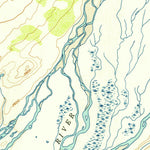 United States Geological Survey Healy B-1, AK (1952, 63360-Scale) digital map