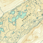United States Geological Survey Healy B-1, AK (1952, 63360-Scale) digital map