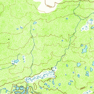 United States Geological Survey Healy B-2, AK (1952, 63360-Scale) digital map