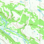 United States Geological Survey Healy B-3, AK (1950, 63360-Scale) digital map