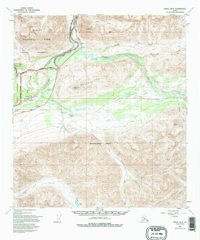 United States Geological Survey Healy B-4, AK (1949, 63360-Scale) digital map