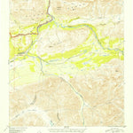 United States Geological Survey Healy B-4, AK (1951, 63360-Scale) digital map