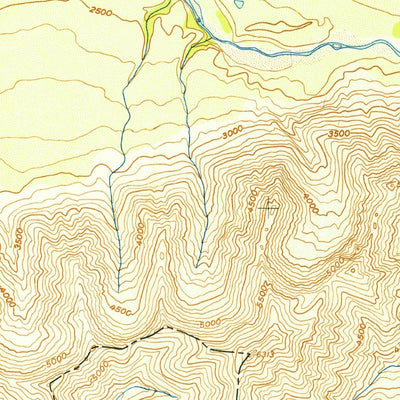 United States Geological Survey Healy B-4, AK (1951, 63360-Scale) digital map