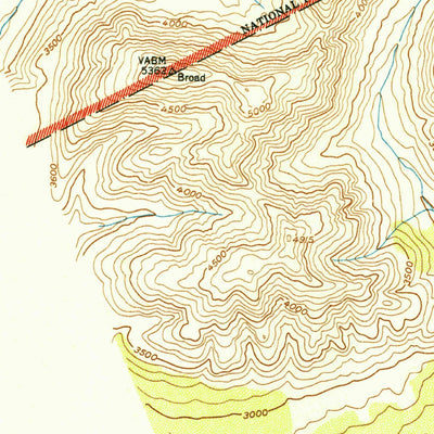 United States Geological Survey Healy B-5, AK (1951, 63360-Scale) digital map