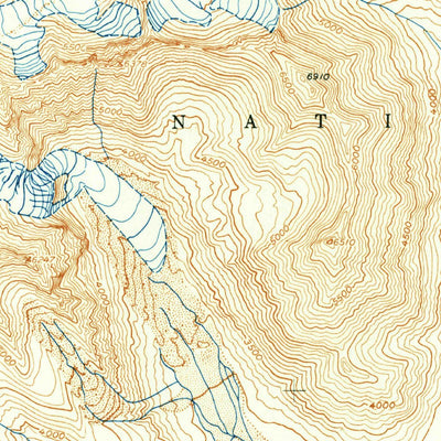 United States Geological Survey Healy B-5, AK (1953, 63360-Scale) digital map