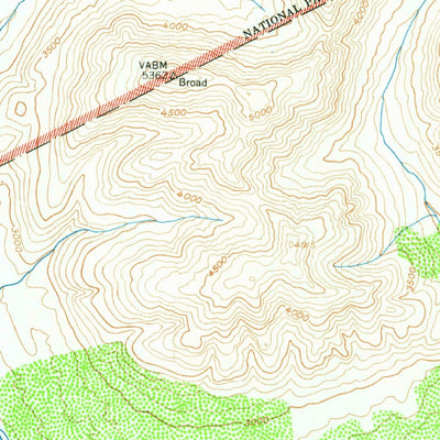 United States Geological Survey Healy B-5, AK (1956, 63360-Scale) digital map