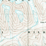 United States Geological Survey Healy B-6, AK (1954, 63360-Scale) digital map