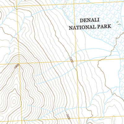 United States Geological Survey Healy B-6 SW, AK (2016, 25000-Scale) digital map