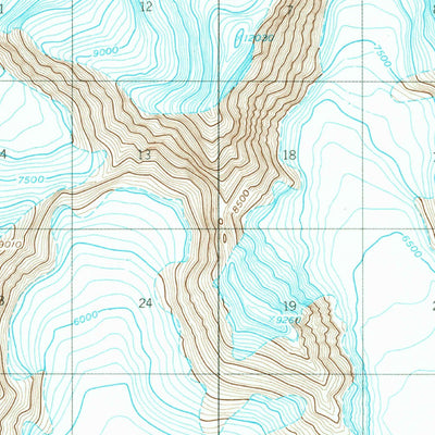 United States Geological Survey Healy C-1, AK (1951, 63360-Scale) digital map