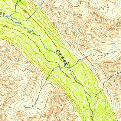 United States Geological Survey Healy C-3, AK (1952, 63360-Scale) digital map