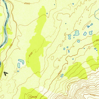 United States Geological Survey Healy C-4, AK (1952, 63360-Scale) digital map