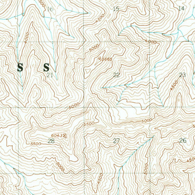 United States Geological Survey Healy C-5, AK (1953, 63360-Scale) digital map