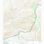 United States Geological Survey Healy C-6, AK (1954, 63360-Scale) digital map