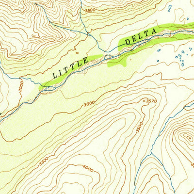 United States Geological Survey Healy D-1, AK (1952, 63360-Scale) digital map
