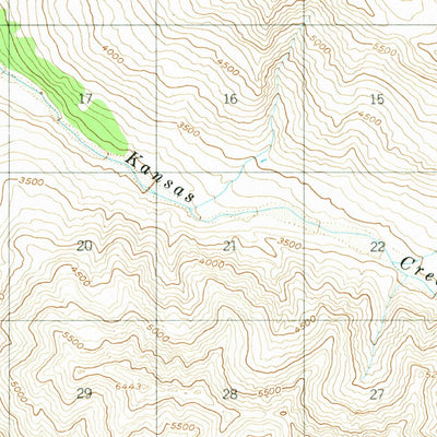 United States Geological Survey Healy D-2, AK (1951, 63360-Scale) digital map