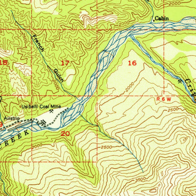 United States Geological Survey Healy D-4, AK (1952, 63360-Scale) digital map