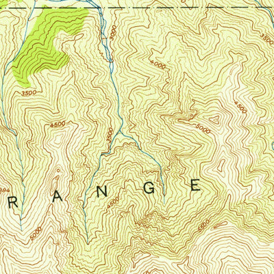 United States Geological Survey Healy D-5, AK (1952, 63360-Scale) digital map