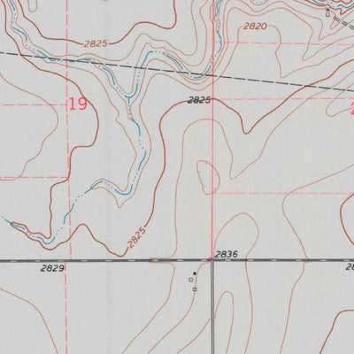 United States Geological Survey Healy, KS (1974, 24000-Scale) digital map