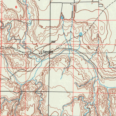 United States Geological Survey Healy, KS (1985, 100000-Scale) digital map