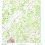 United States Geological Survey Hearne North, TX (1961, 24000-Scale) digital map