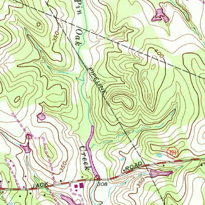 United States Geological Survey Hearne North, TX (1961, 24000-Scale) digital map