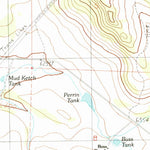 United States Geological Survey Hearst Mountain, AZ (1989, 24000-Scale) digital map